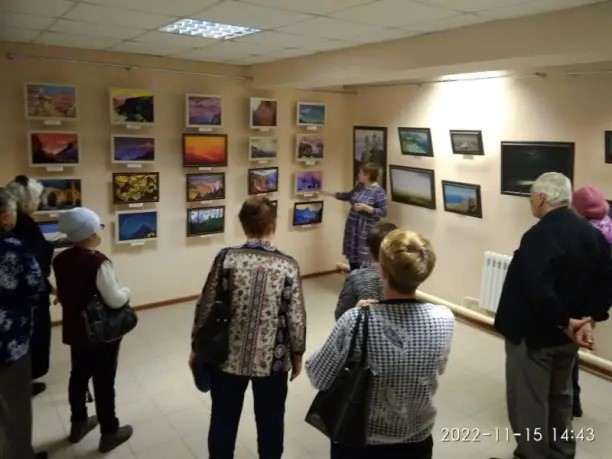 15 ноября 2022 года Усольскую картинную галерею посетил актив ветеранской организации под руководством В. И. Балакиной