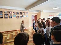 28 ноября 2022 года в Гимназии № 44 г. Иркутска состоялось открытие фотовыставки «Герой Духа»